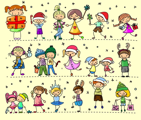 depositphotos 37446783 stock illustration cartoon christmas children