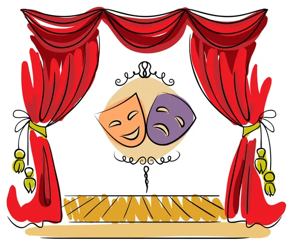 depositphotos 40089595 stock illustration theater stage vector illustration