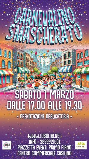 CARNEVALINO SMASCHERATO 2025