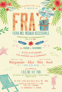 FRA&#039; Le Nuvole - Fiera Regalo Accessibile - Summer Edition 2022