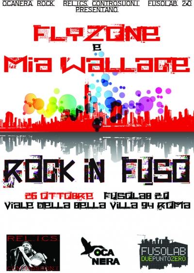 RockInFuso : Mia Wallace + Flyzone in concerto