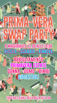 Swap Party di primavera: Ricicla - Scambia - Rinnova