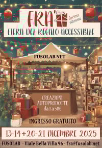 Fiera Regalo Accessibile 13-14 &amp; 20-21 dicembre 2025