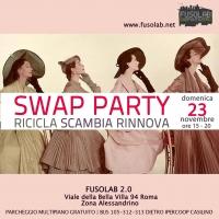 Swap Party d&#039;autunno 2014: Ricicla - Scambia - Rinnova