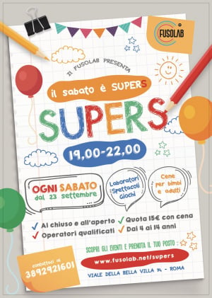 SuperS - eventi per bambin* e ragazz* - Gennaio 2025