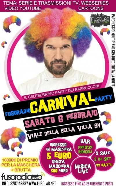 Fusoradio Carnival Party - Sabato 6 Febbraio - TV &amp; WEB edition
