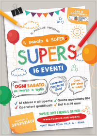 SuperS - eventi per bambini e ragazzi - Marzo 2022