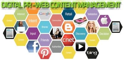 Digital PR &amp; Web Content management