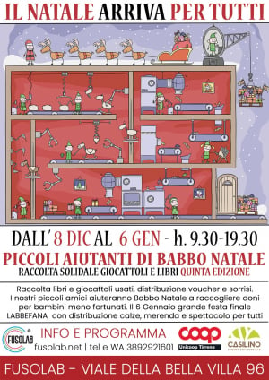 Piccoli aiutanti di Babbo Natale 2024