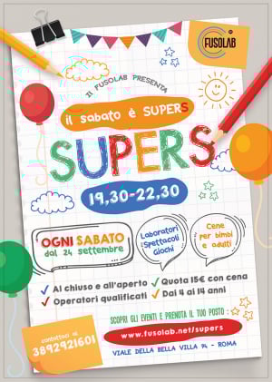 SuperS - eventi per bambin* e ragazz* - Settembre Ottobre 2023