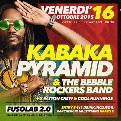Kabaka Pyramid &amp; the bebble rockers band